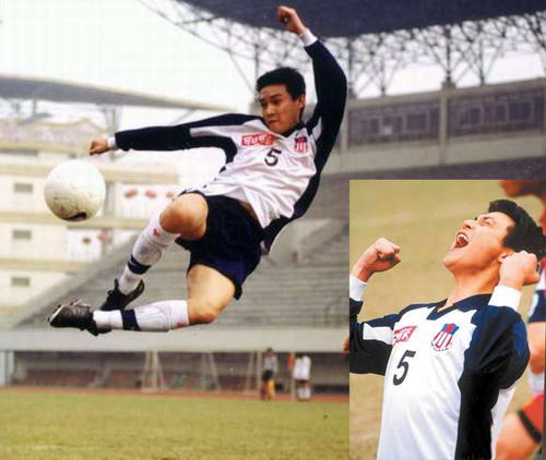 图文群星变身运动员陆毅壮志雄心