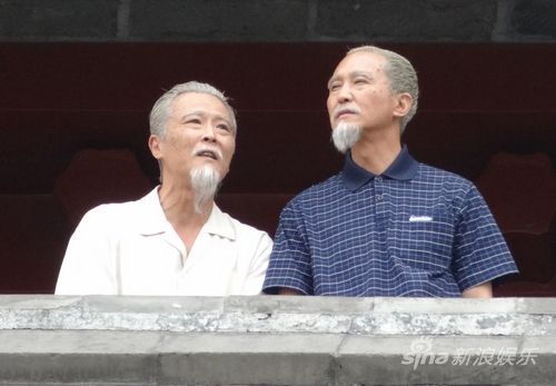 钱波与吴刚飙戏