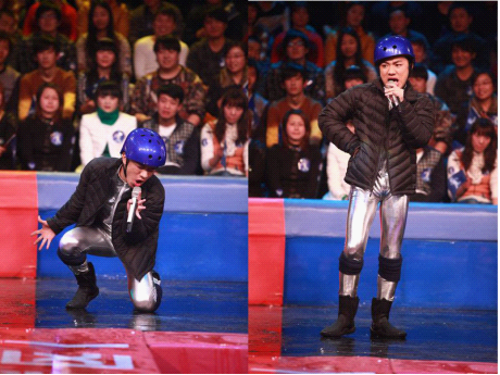 王祖蓝逆天变身 玩翻《墙来啦》(组图)