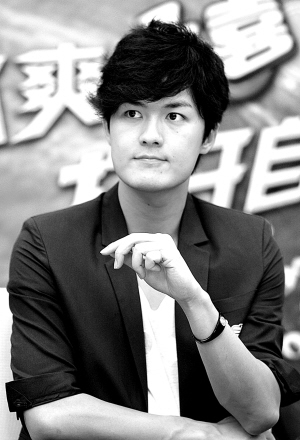 吴克群 记者 李化 摄本报讯(记者 赵紫馨)七喜的首位真人代言人吴克群