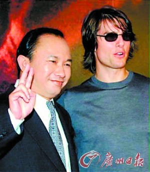 吴宇森此前有意找汤姆克鲁斯出演男一号,不料节外生枝前日,吴宇森新片