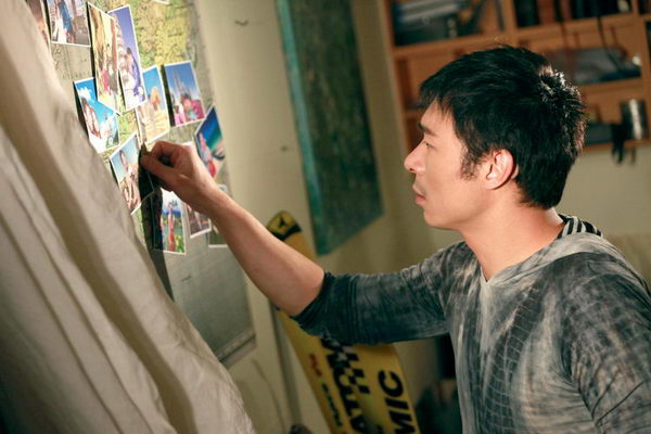 图文许志安拍摄mv许志安亲自出演