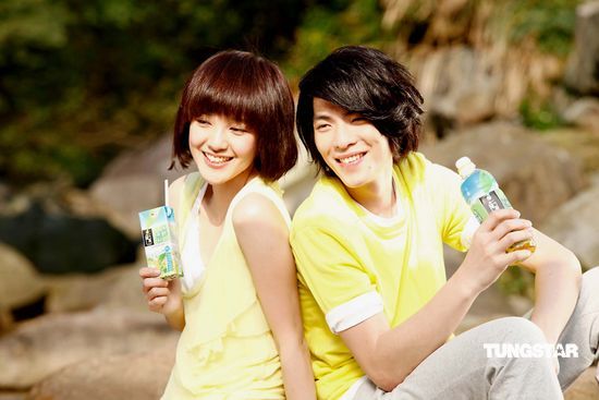 萧敬腾郭采洁甜蜜合拍饮料广告