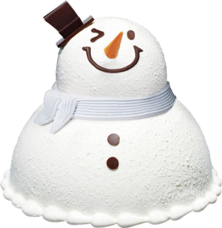 恋爱假期芭斯罗缤推出讨喜外形冰淇淋蛋糕