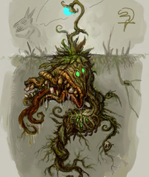 boss:粘稠荆棘(sticky thorns)怪物 boss