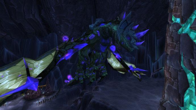 一些不同角度的截图:从这条龙的设计可以感觉到暴雪有观察时光龙的