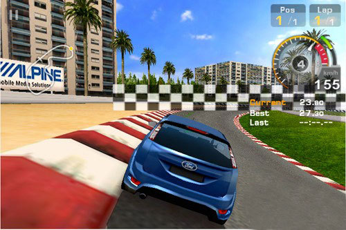 法国gameloft于google 发布html53d赛车