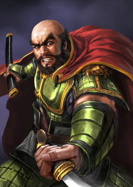 牛人自行改编的《三国志12》人物图