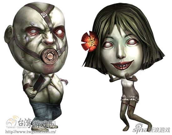 超q大头僵尸,等着玩家来击杀!(莎拉:我有变漂亮吗?)_台湾游戏网