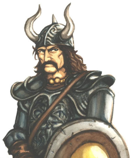 龙枪》系列中的一个人物,作为有着光辉传统却被人唾弃的索兰尼亚骑士