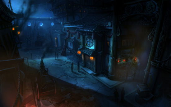 恶鬼来袭 韩游《百鬼夜行》公布概念原画