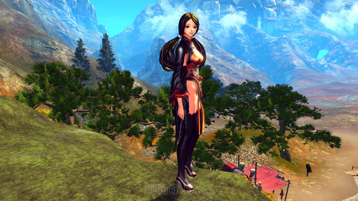 美景美女同赏析 剑灵裸妆美女更自恋(2)