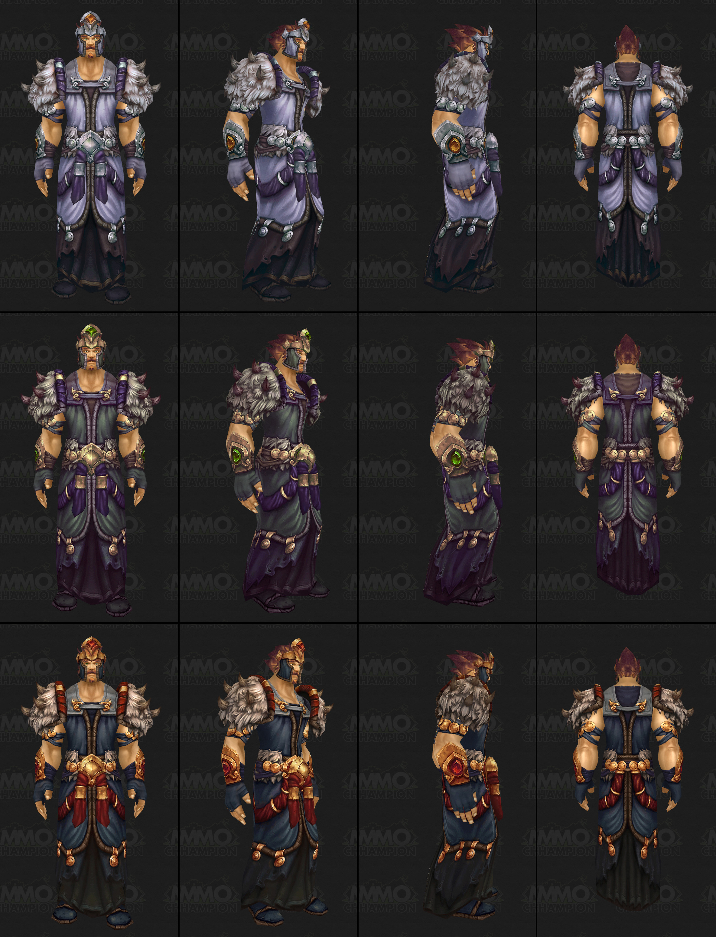 魔兽60德拉诺之王随机团套装预览