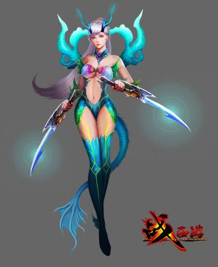 《战西游》七夜娃娃cos萌妹小龙女《战西游》七夜娃娃cos空灵萝莉小