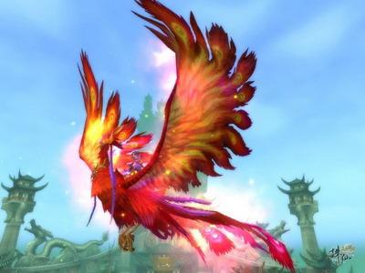 诛仙四大神兽助阵跨服大战