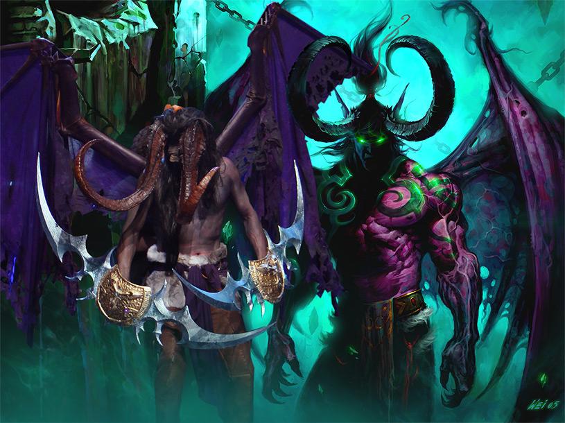 暴雪嘉年华cos赛亚军重金打造伊利丹