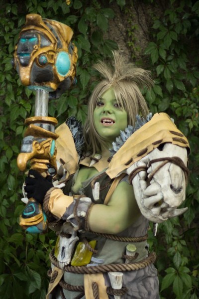 魔兽世界女版加尔鲁什地狱咆哮cos2