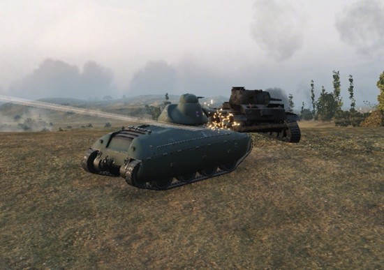 法系萌鸭amx40轻坦外衣的重型坦克2