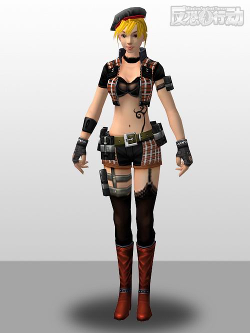 《反恐行动》游戏人物