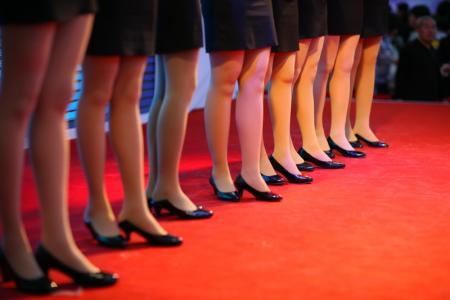 美女与制服 盛大网博会showgirl特写