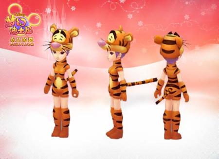 梦境奇缘，与小老虎共舞的梦幻之旅