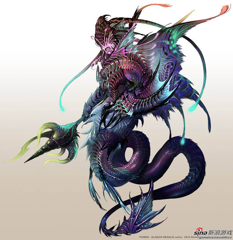 怪物设定:狂暴海龙王