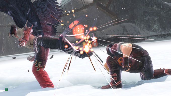 新浪游戏 游戏新闻 《铁拳6》最新游戏画面点击查看原图