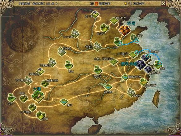 仙剑ol-地图介绍_网络游戏仙剑online_仙剑奇侠传ol_官方网站_新浪