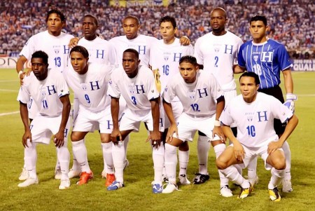 图为洪都拉斯队