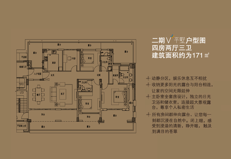 莆田万科城v平墅户型图