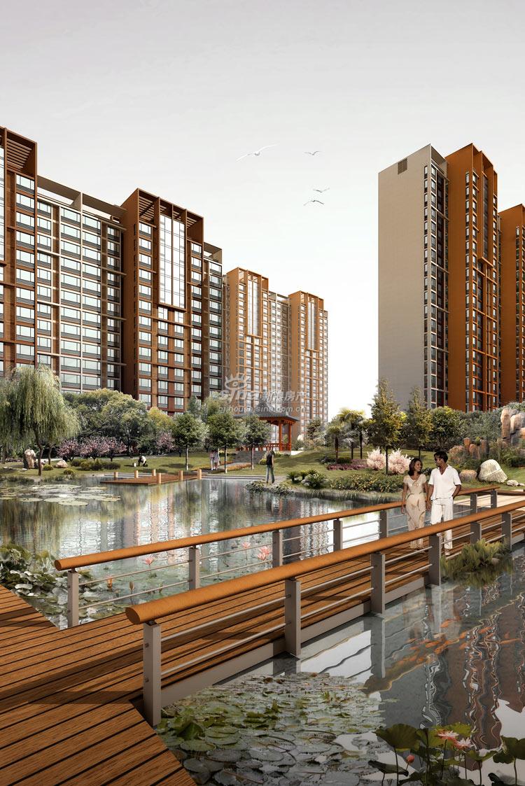 图为恒基·现代城社区实景