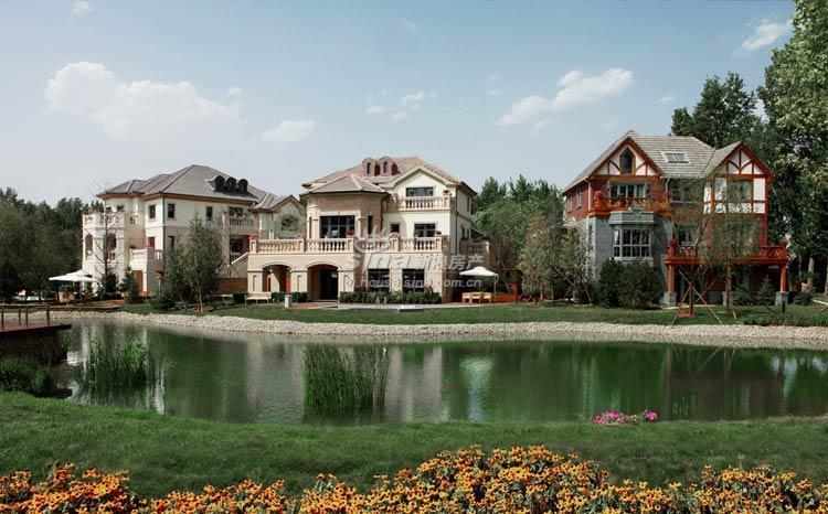 蓝岸丽舍别墅 实景图 外观