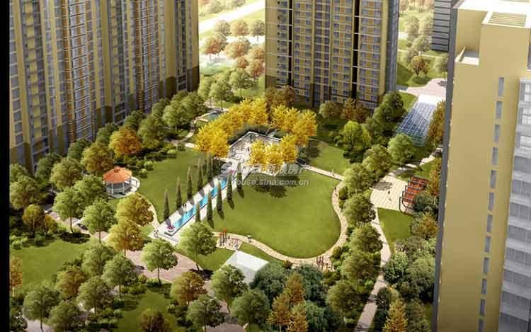 雍景四季 实景图 美国花园