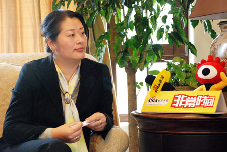 非常时间绿城桃花源副总经理林伶(图)