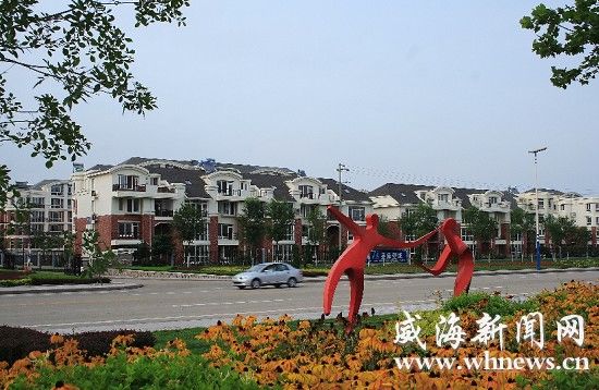 环境优美的曙光小区.记者 刘新刚 摄