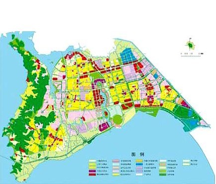 太湖新城土地规划图