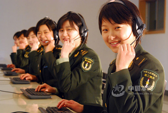 我军通信连女兵每年接转电话数十万次
