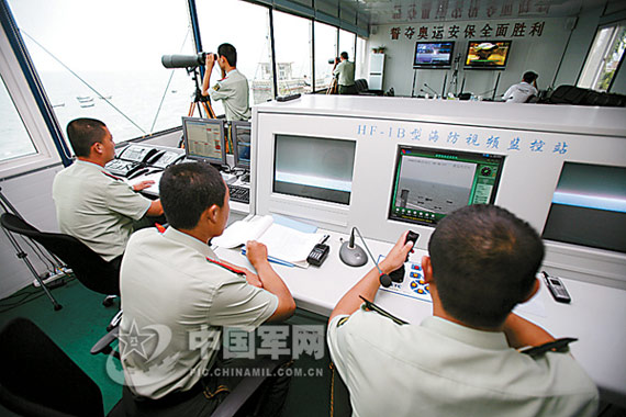 某要塞区司令员王勇带机关工作组对所属某海防团战备建设情况进行检查