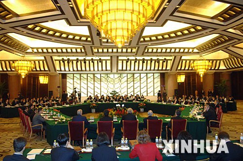 2007年3月19日,第六轮朝核问题六方会谈在北京钓鱼台国宾馆开幕