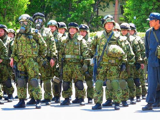 日本军人现代图片