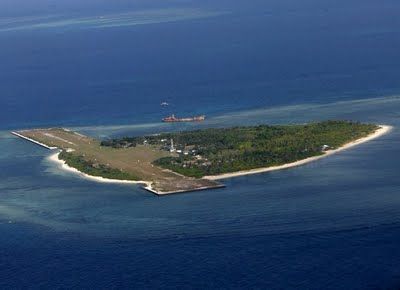 資料圖:菲律賓實控下的南沙中業島