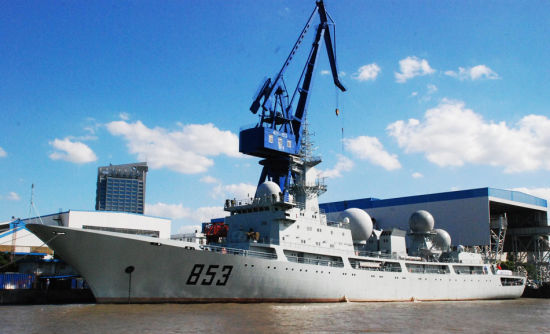 资料图:电子侦察船是用于电子技术侦察的海军勤务舰船