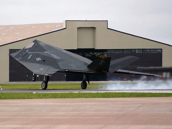 图文美国空军f117a夜鹰隐身战机多次参加实战