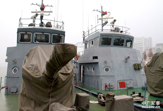 中国边防巡逻艇图片