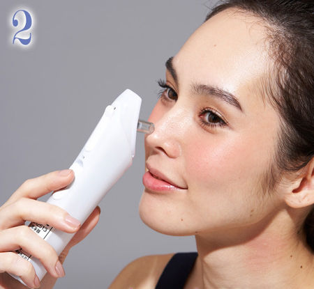 日本蒸气美颜术热蒸高效去粉刺