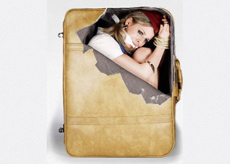 被捆绑的美妙空姐