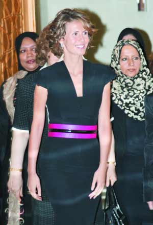 而中东除了这位埃及未来第一夫人是个美女,还有不少低调而又美貌的第