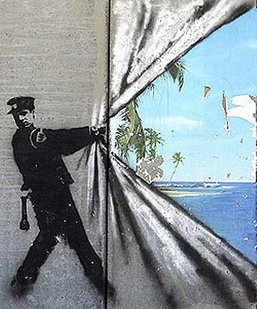 英国最神秘的涂鸦艺术家班克西