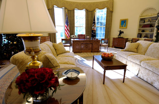 白宫内部办公室图片