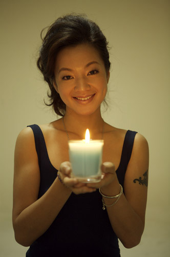 阿雅自爆儿时患过自闭症(组图)